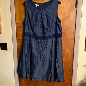 Dress Barn Sleeveless Dress Size 24